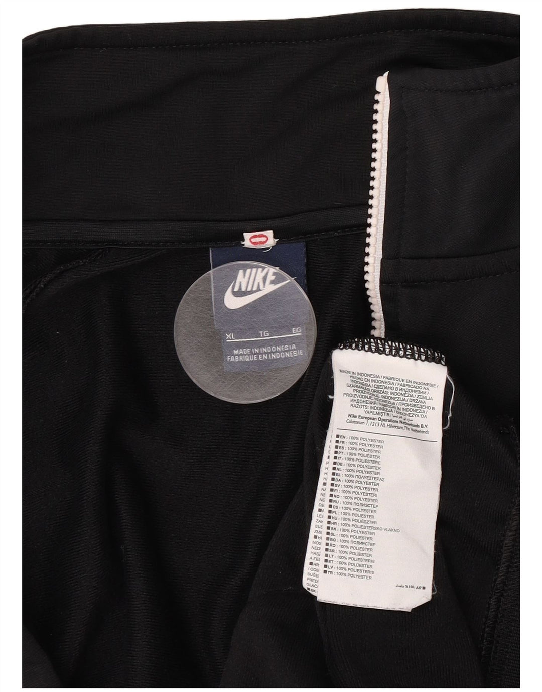 Nike Mens Treino Top Jacket XL Preto Poliéster