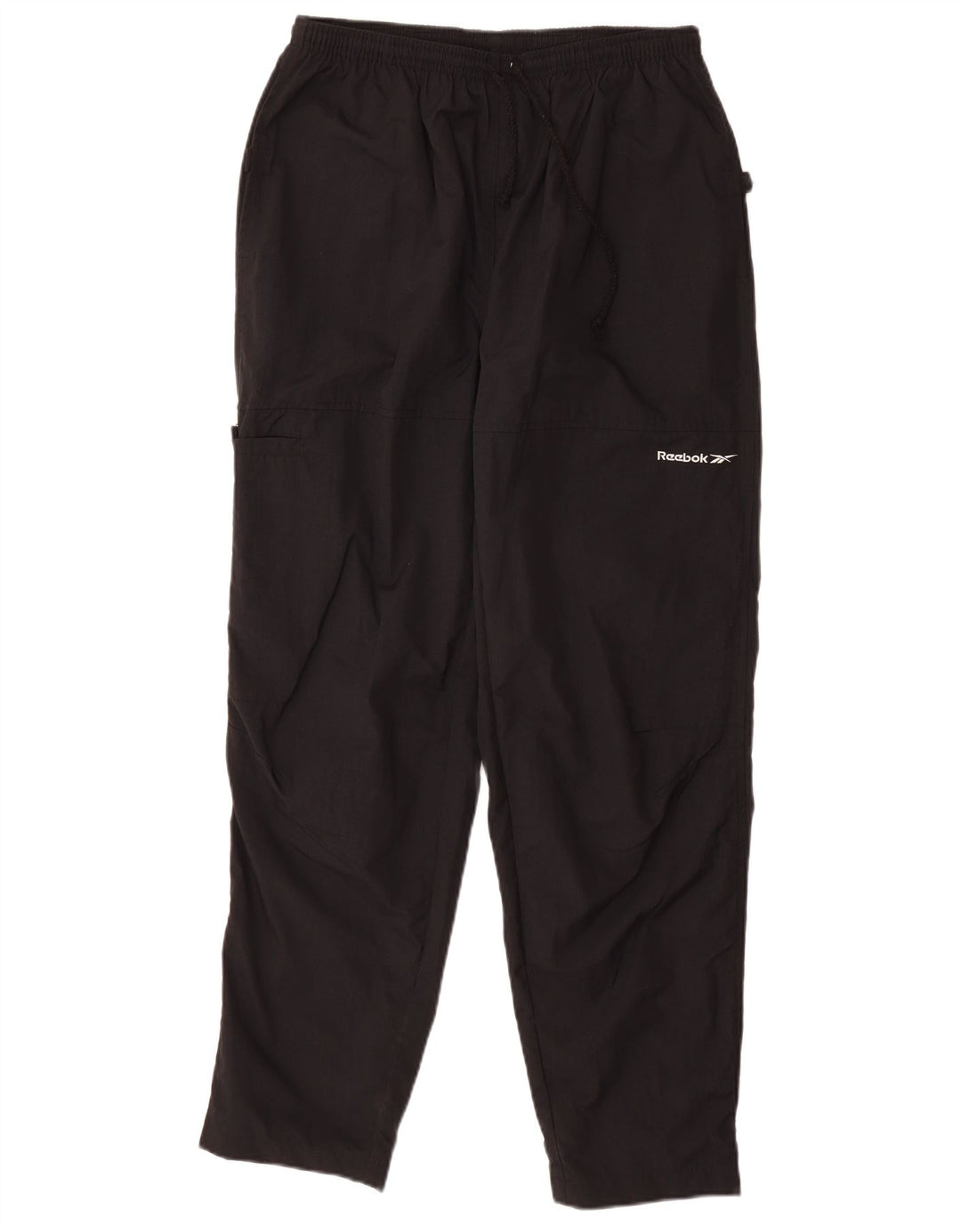 Calça de treino masculina REEBOK grande nylon preto