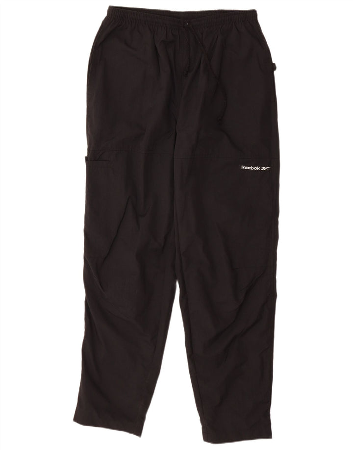 Calça de treino masculina REEBOK grande nylon preto