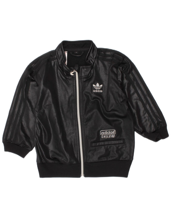 Casaco de treino Adidas bebé menino 18-24 meses preto poliéster