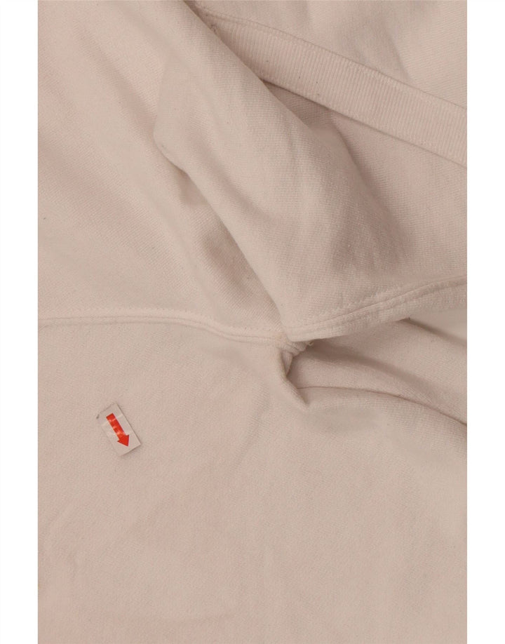 Jumper masculino com capuz gráfico Champion grande poliéster branco