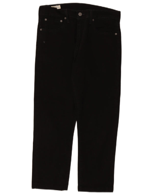 Levi's Mens 514 Cropped Straight Jeans W31 L24 Black Cotton