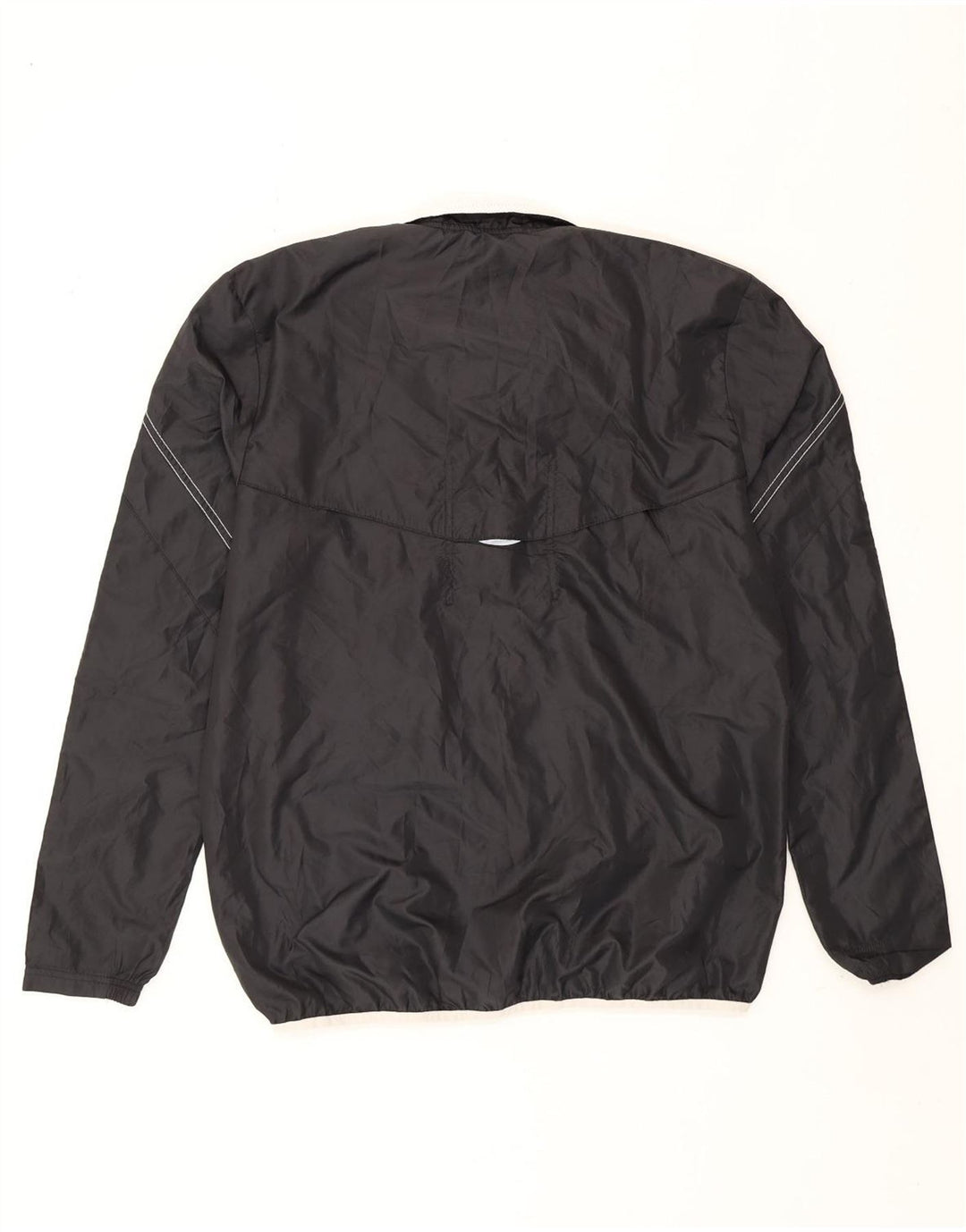 Adidas Mens Treino Top Jaqueta Médio Preto Colorblock Poliéster