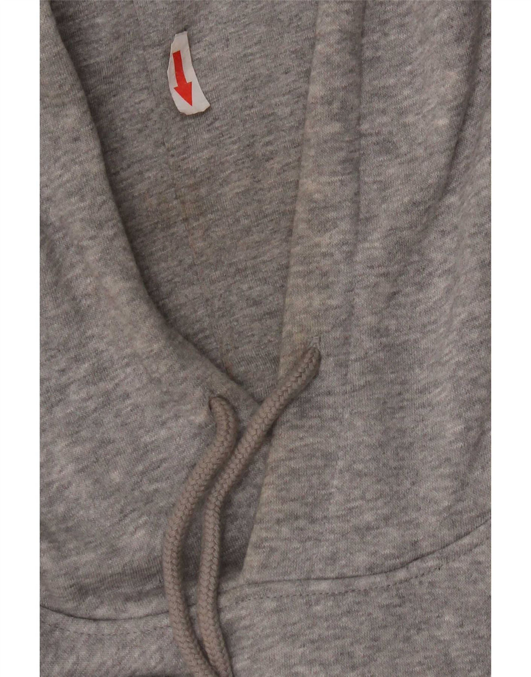 Adidas Mens Graphic Hoodie Jumper Médio Cinza Algodão Flecked