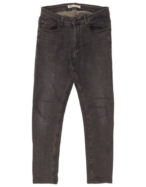 Zara Mens Skinny Jeans EU 40 Médio W31 L29 Cinza