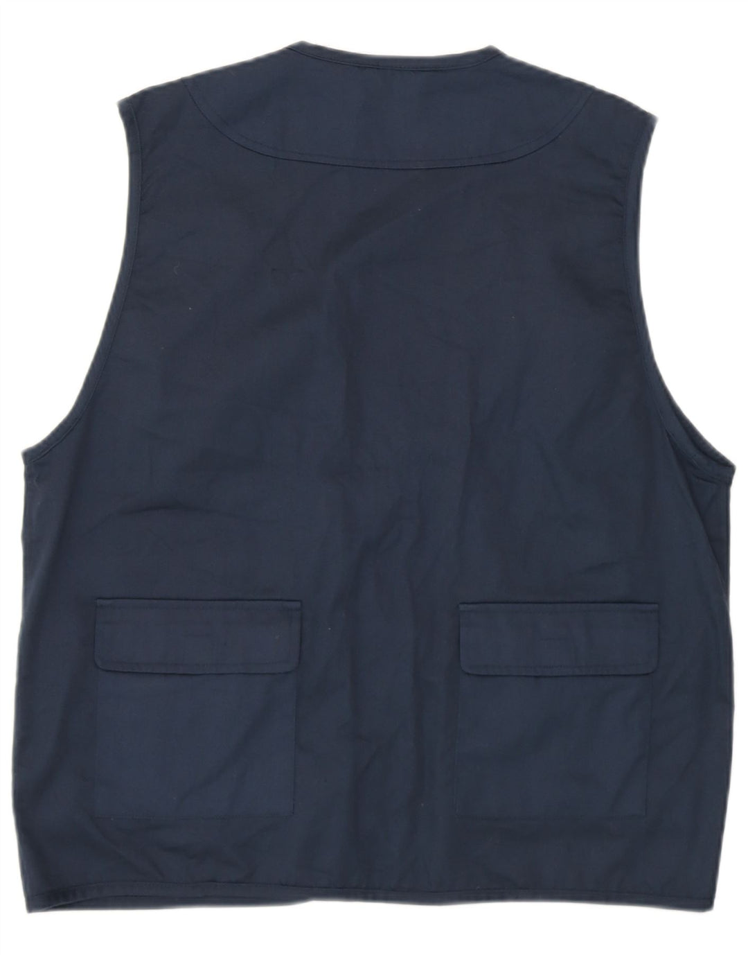 Passport Mens Utility Gilet UK 38 poliéster azul marinho médio
