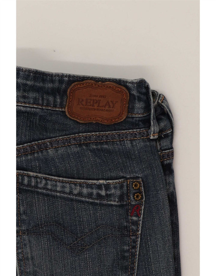Replay Jeans Slim Feminino W29 L31 Azul