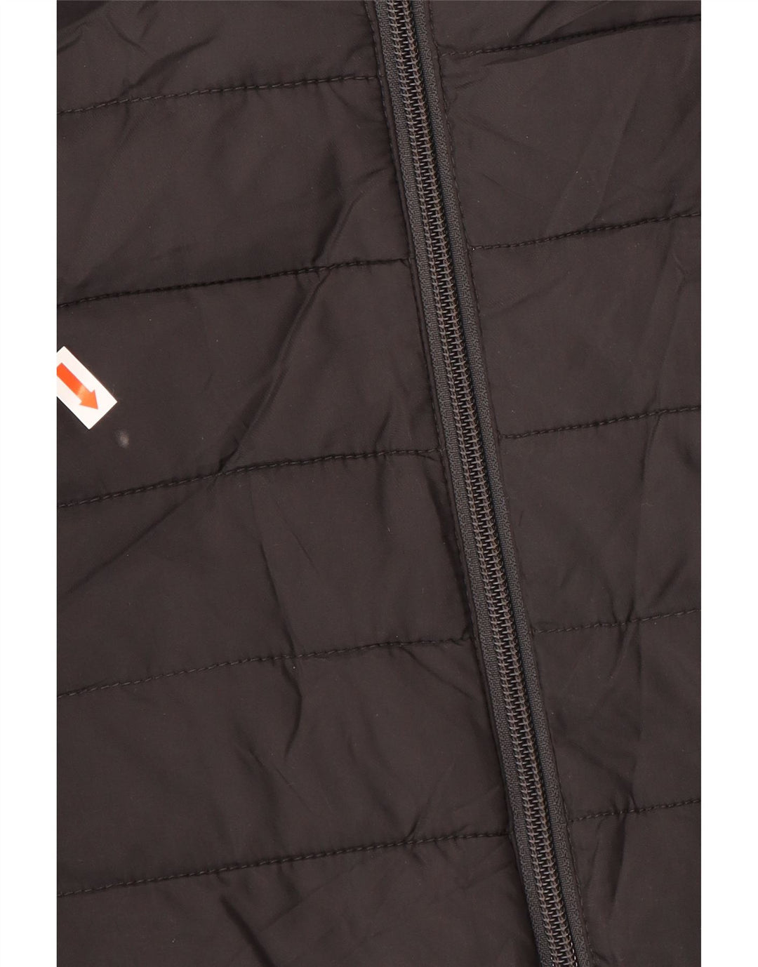 Jaqueta acolchoada com capuz para meninos QUIKSILVER 13-14 anos grande preto