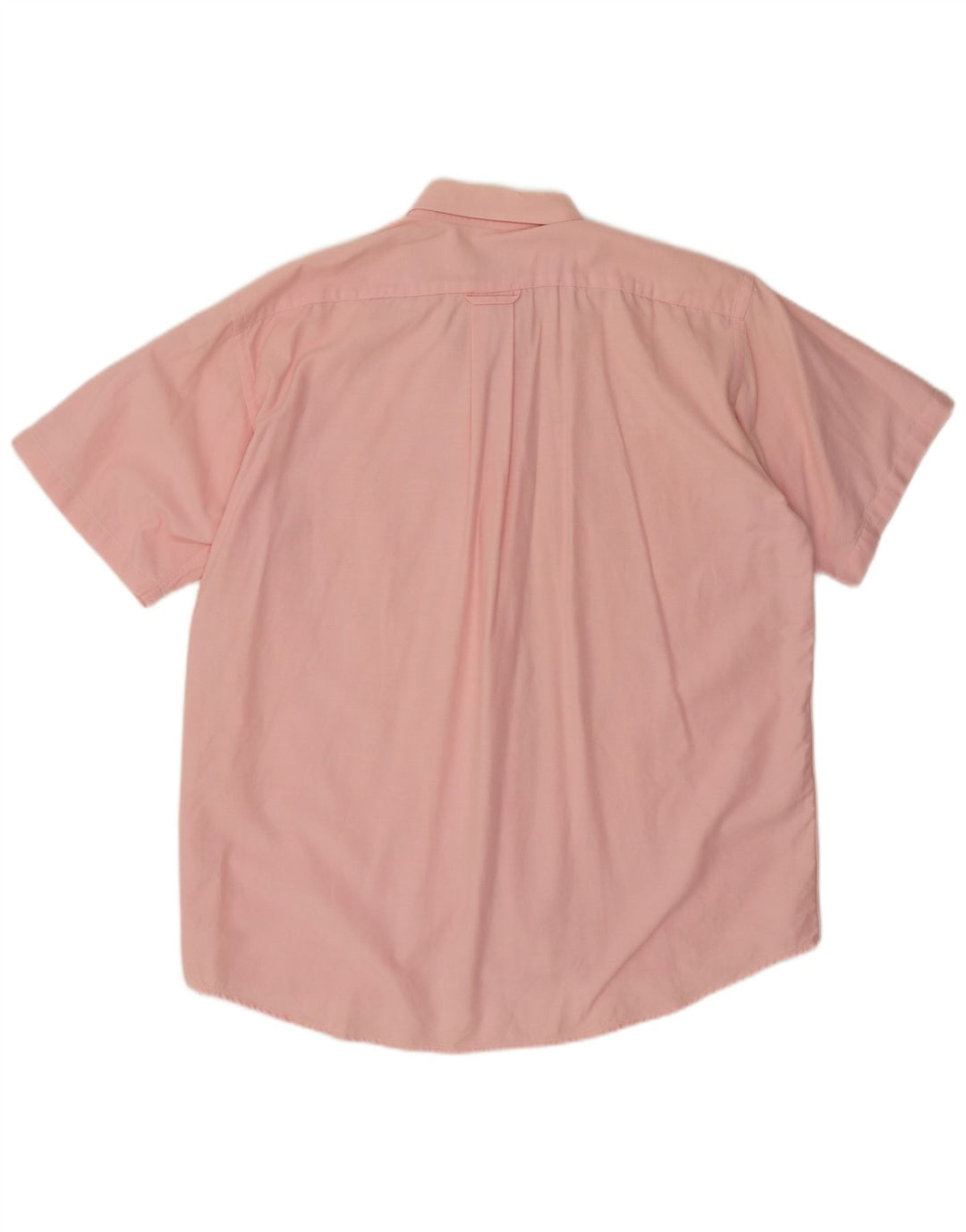 Lacoste camisa masculina de manga curta tamanho 42 grande algodão rosa