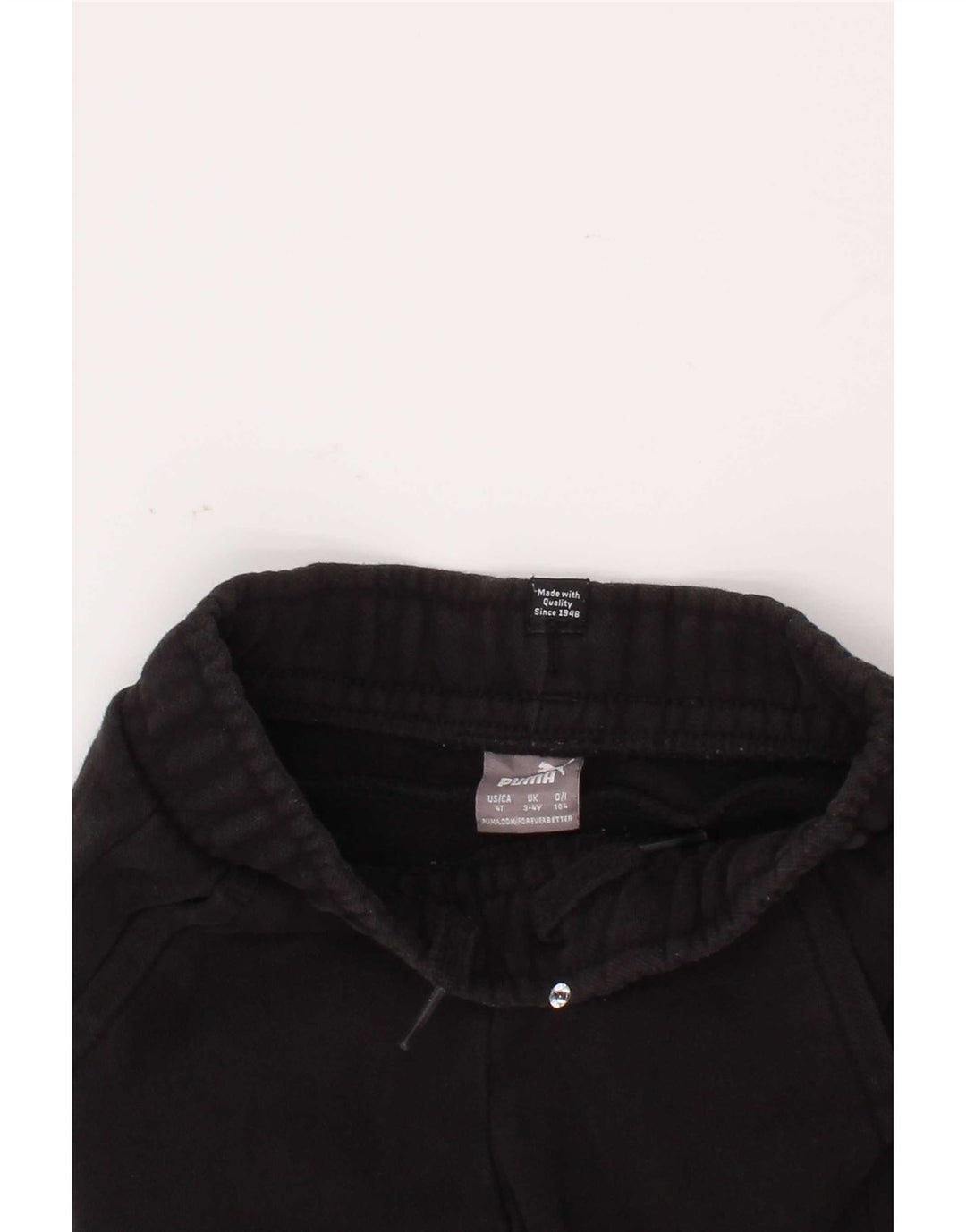 Puma Meninos Calças de Treino Joggers 3-4 Anos Preto