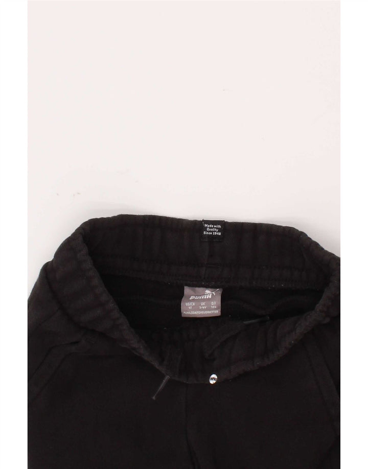 Puma Meninos Calças de Treino Joggers 3-4 Anos Preto