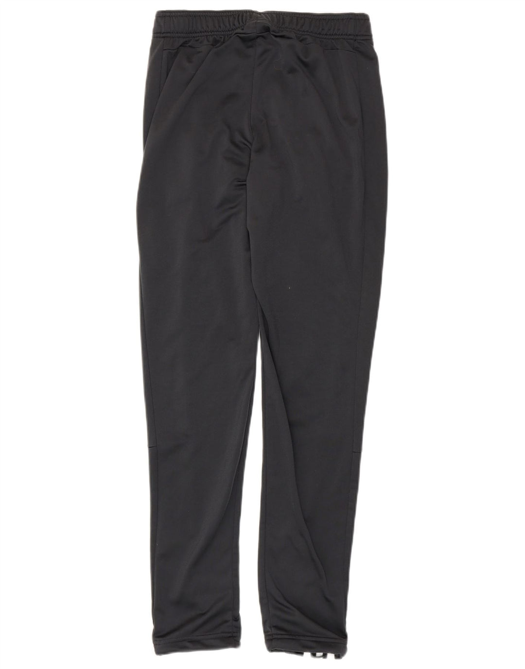 Calças de treino masculinas Adidas UK 36/38 poliéster preto pequeno