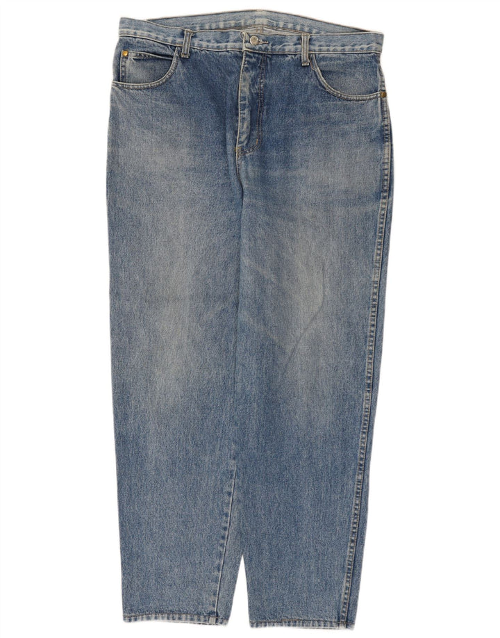 Jeans cônicos masculinos Gap W36 L31 azul