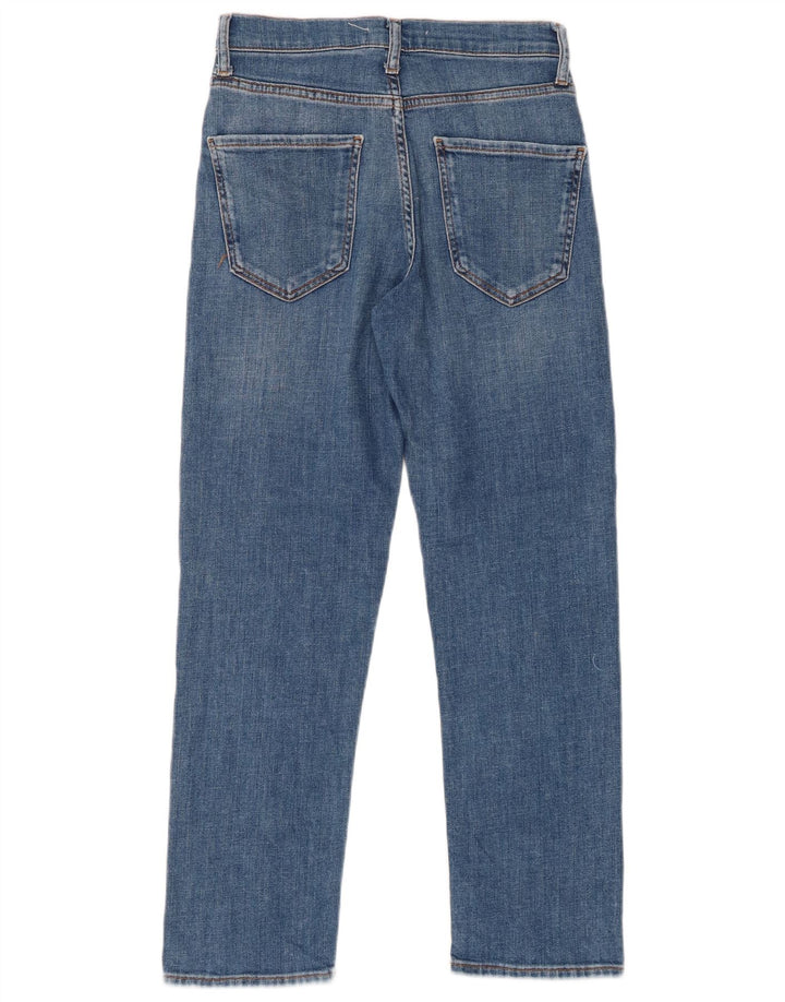 ZARA Jeans retos femininos EU 38 Pequeno W28 L27 Azul
