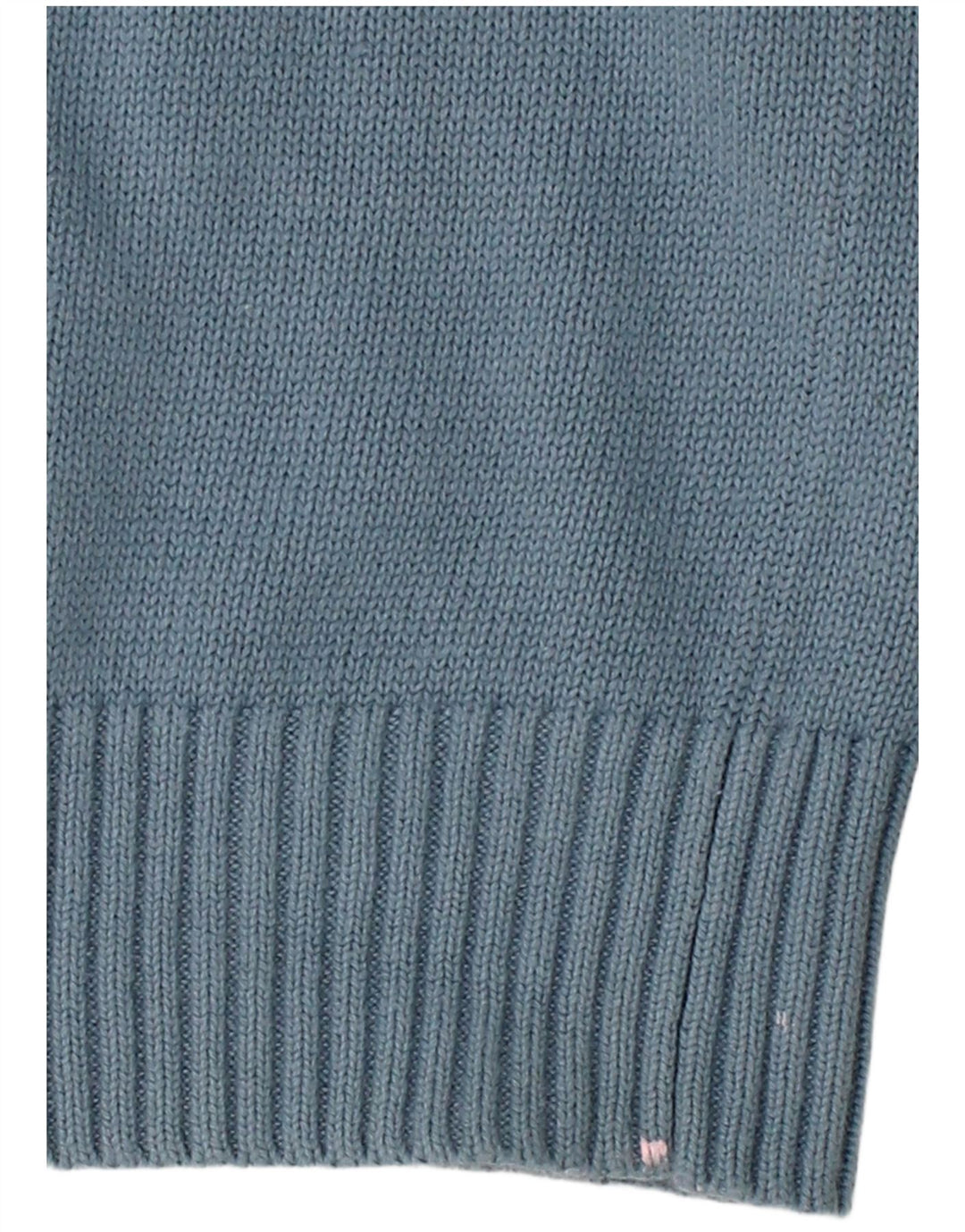 Suéter masculino TOMMY HILFIGER com gola xale e algodão azul grande