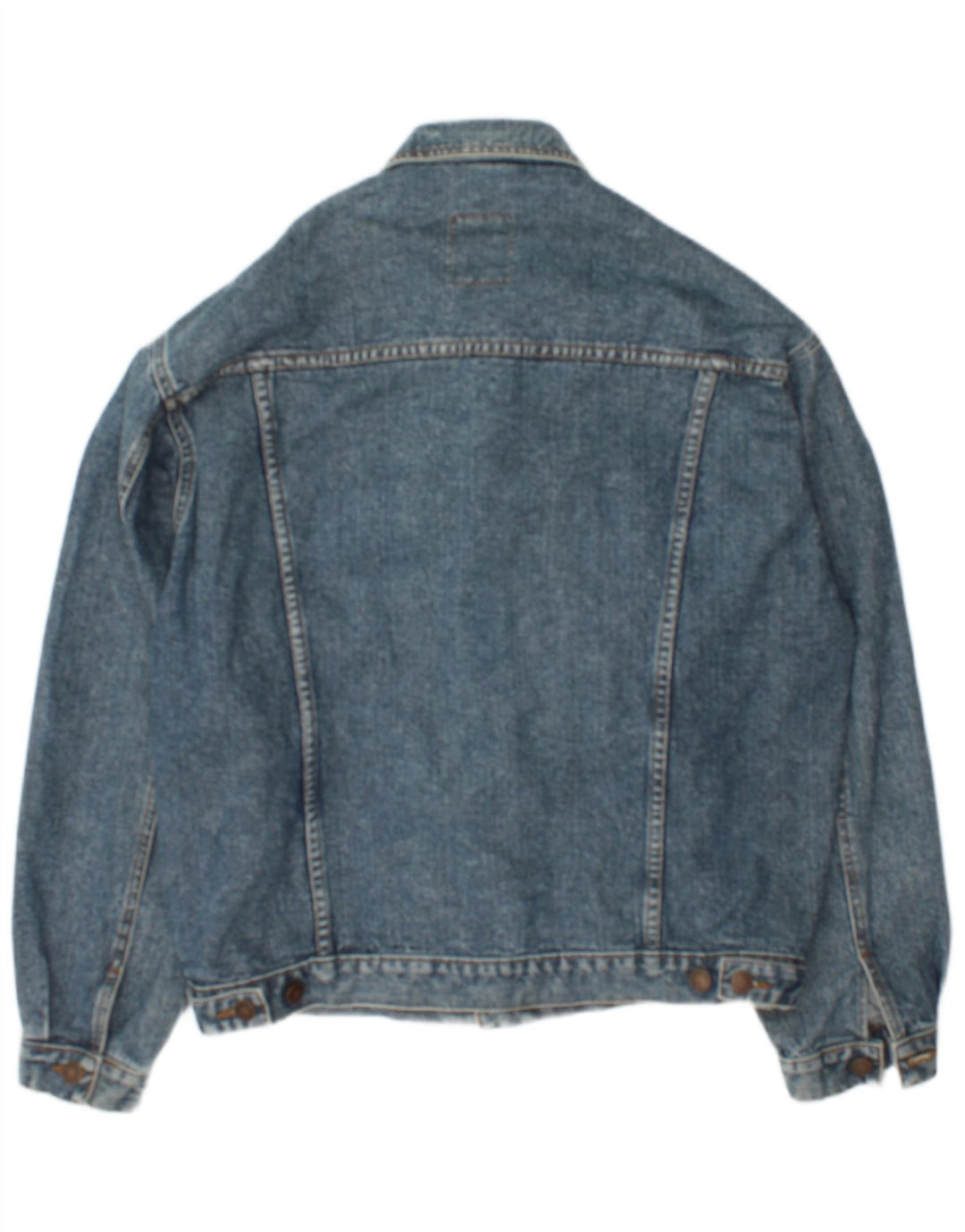 Jaqueta jeans masculina Casucci UK 38 algodão azul médio
