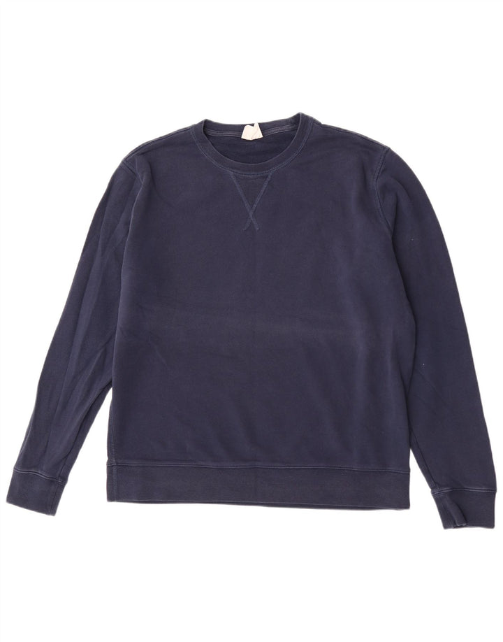Suéter masculino Marks & Spencer XL azul marinho algodão