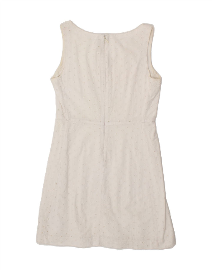 GAP Womens Sleeveless Sheath Dress US 2 XS White Vintage Gap and Second-Hand Gap from Messina Hembry 