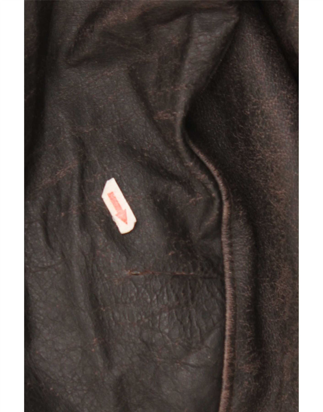 Jaqueta de couro masculina vintage Reino Unido 40 grande couro marrom