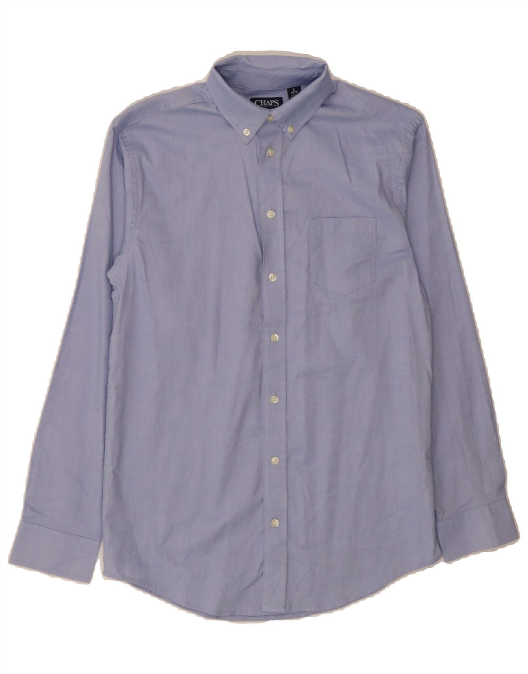 CHAPS Boys Shirt 14-15 Years Large  Purple Cotton Vintage Chaps and Second-Hand Chaps from Messina Hembry 
