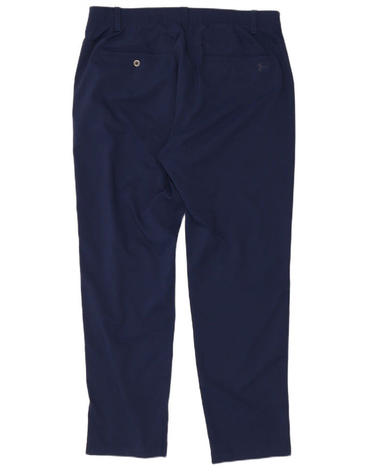 Calça corta-vento masculina UNDER ARMOUR W38 L30 azul marinho
