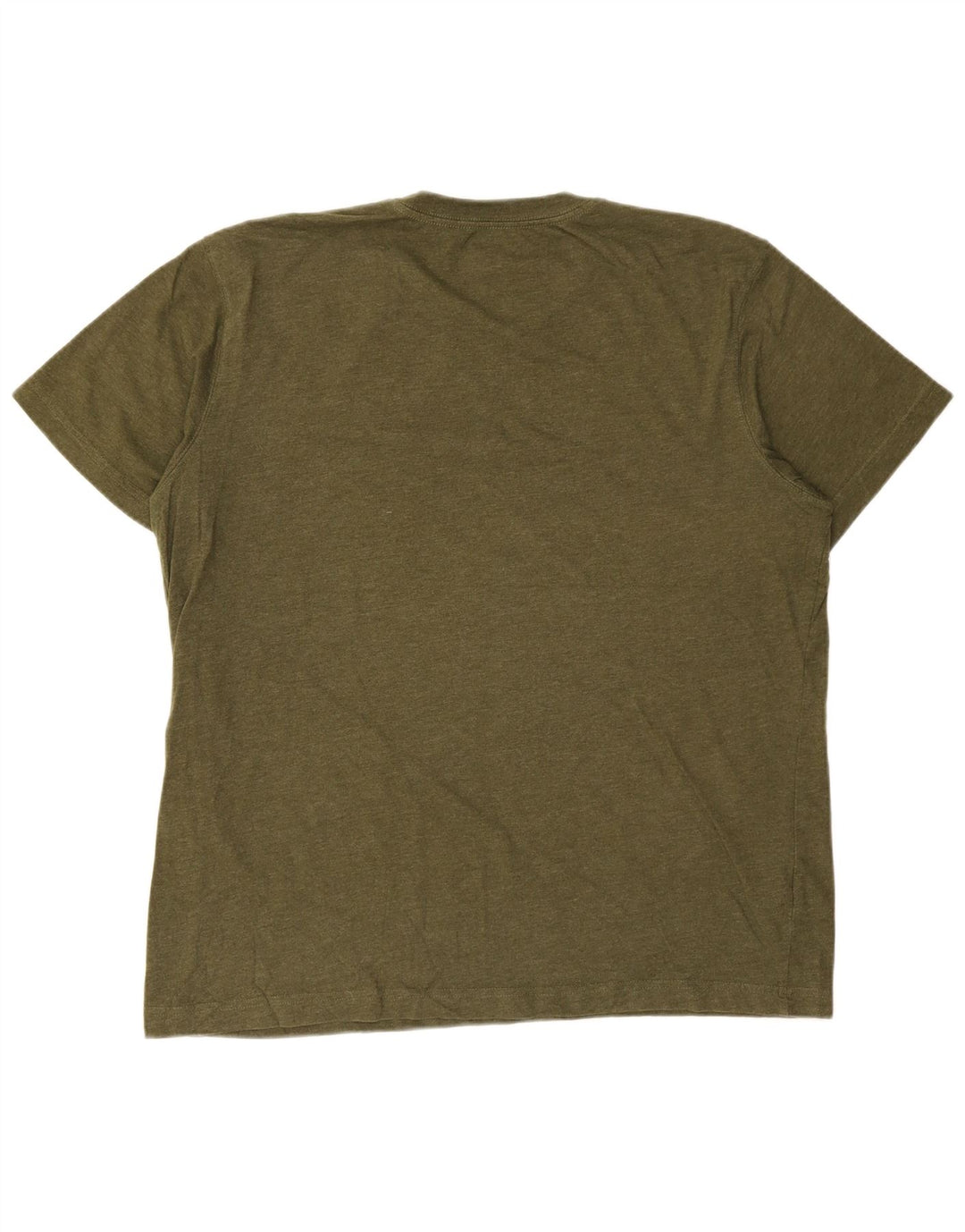 Camiseta masculina EDDIE BAUER Top XL de algodão cáqui