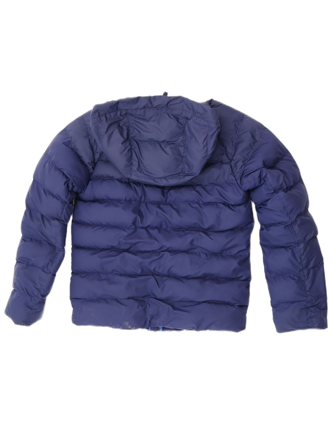 Jaqueta acolchoada com capuz Nike Boys 10-11 anos poliéster azul médio
