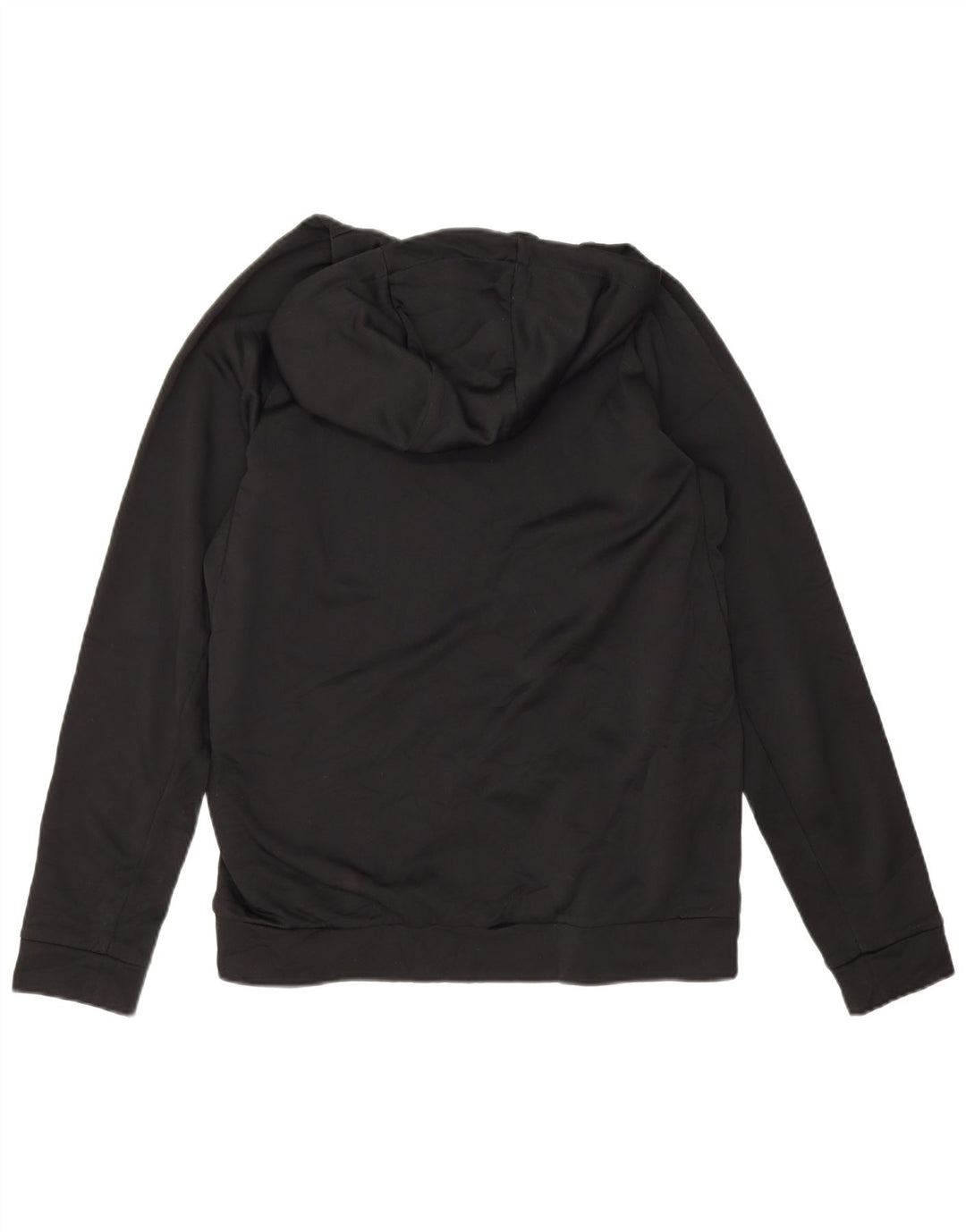 Jumper com capuz Nike masculino Therma-Fit médio preto poliéster