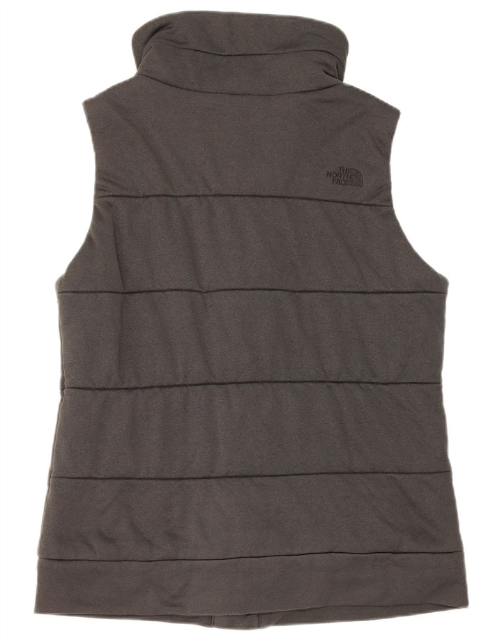 Colete acolchoado feminino The North Face UK 16 grande poliéster cinza