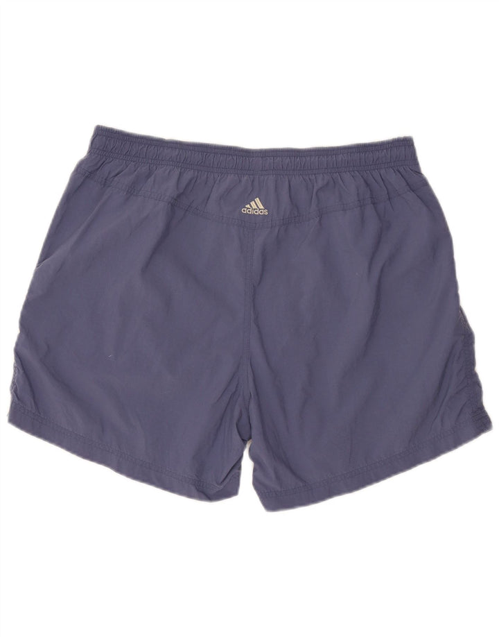 Shorts esportivos masculinos Adidas grandes azul marinho