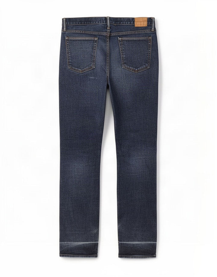 Gap Mens Slim Jeans W32 L30 Azul Algodão