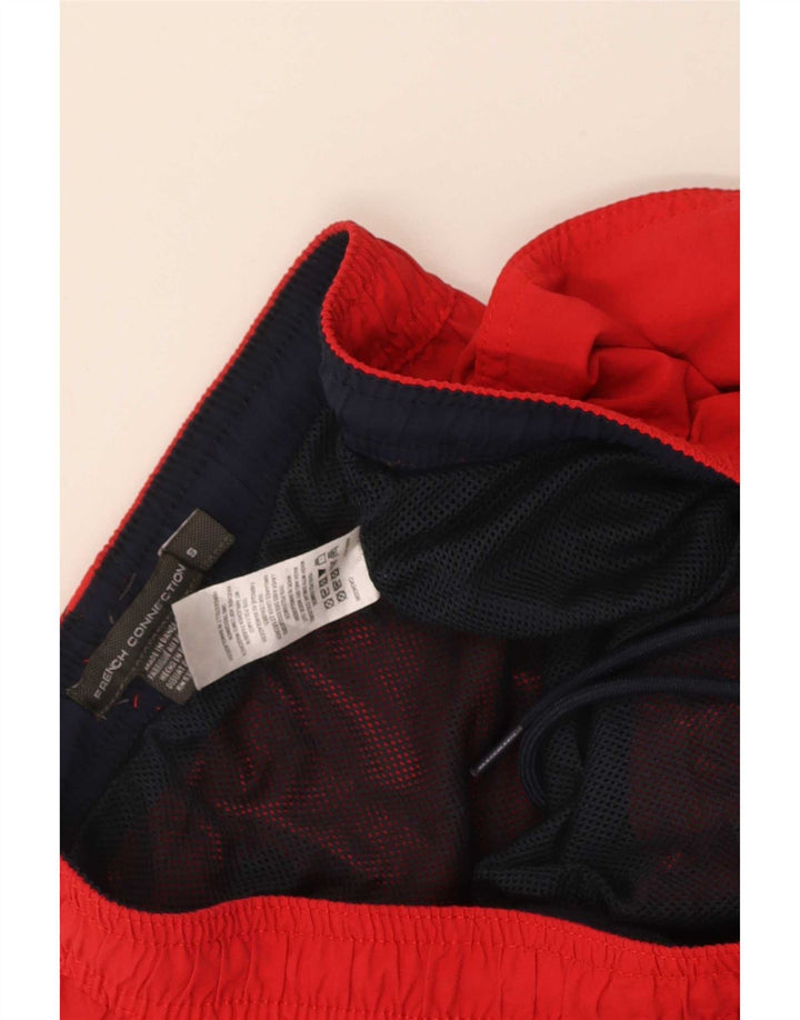 Shorts de natação masculino French Connection poliamida vermelha pequena