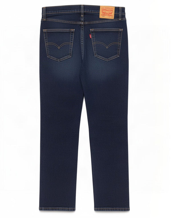 Levi's Masculino 511 Slim Jeans W33 L30 Azul Marinho Algodão