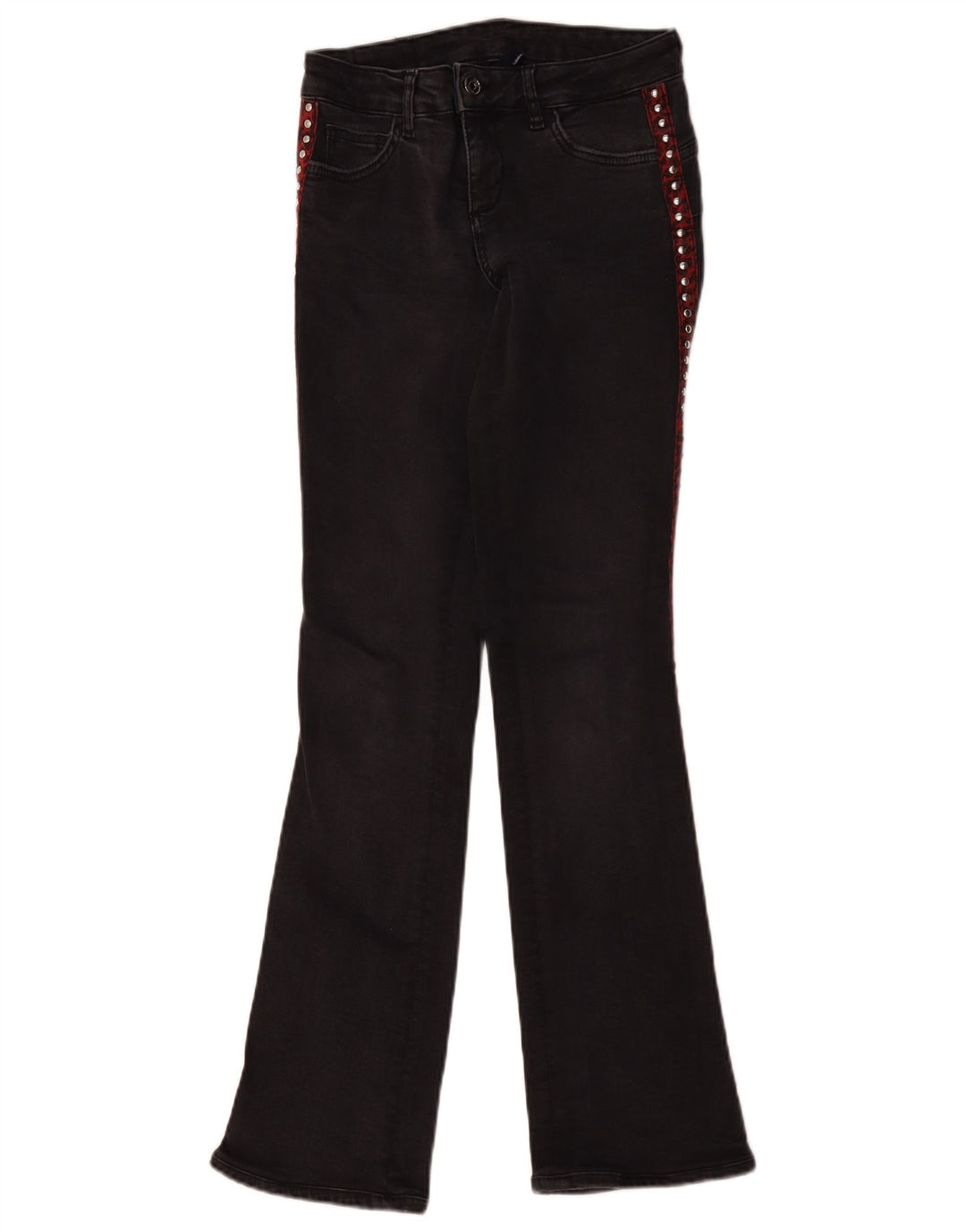 Liu Jo Jeans Bootcut Feminino W26 L31 Algodão Preto