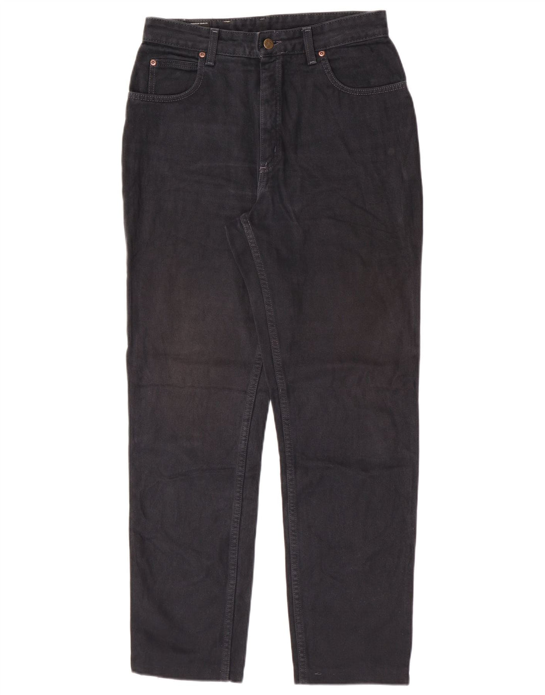 Lee Womens Tapered Jeans W33 L30 Azul Marinho Algodão