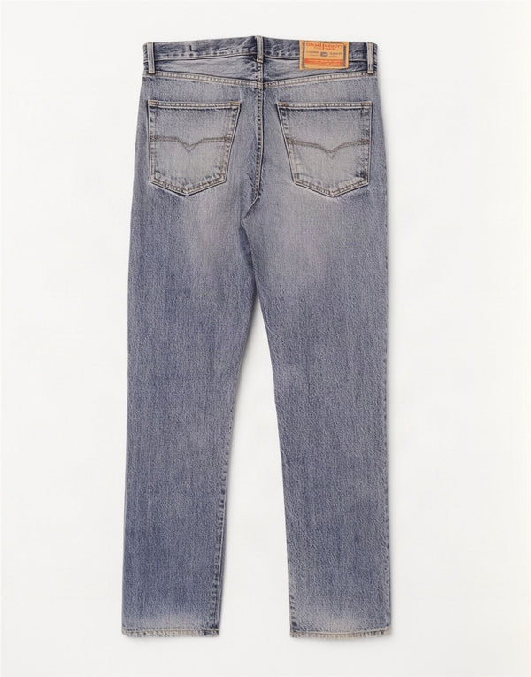 Jeans retos masculinos Diesel W34 L30 algodão azul