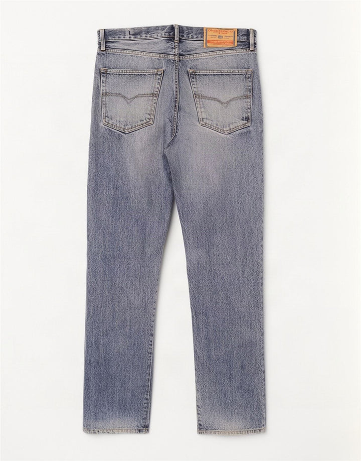 Jeans retos masculinos Diesel W34 L30 algodão azul