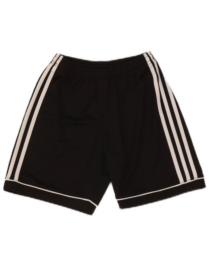 Shorts esportivos Adidas Boys Climalite 11-12 anos preto poliéster