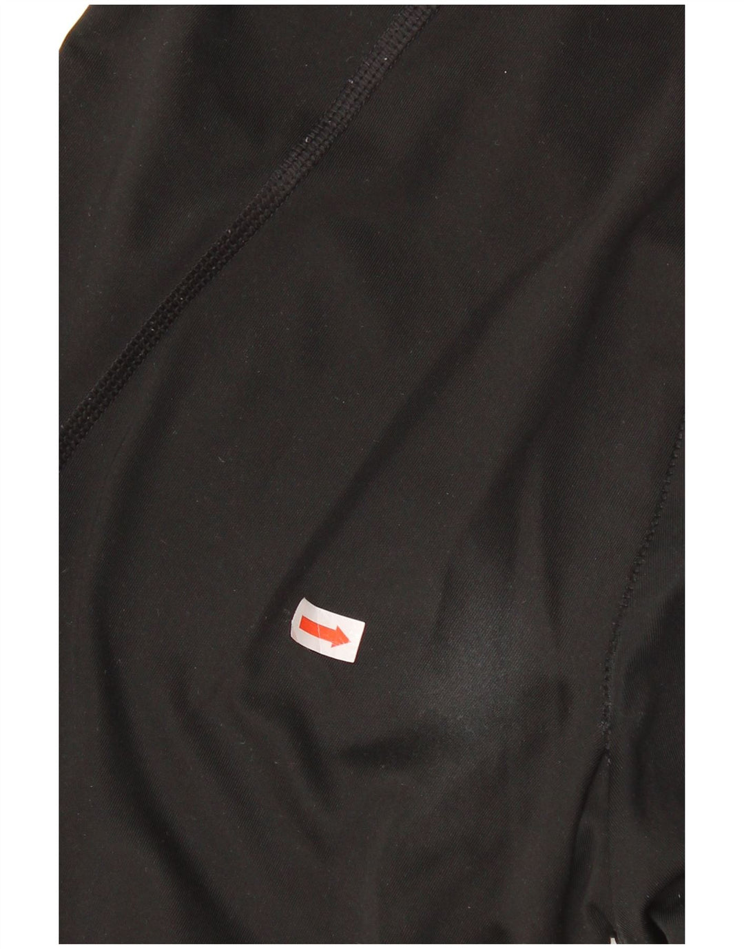 Leggings Adidas Femininas UK 4/6 XS Preto Colorblock