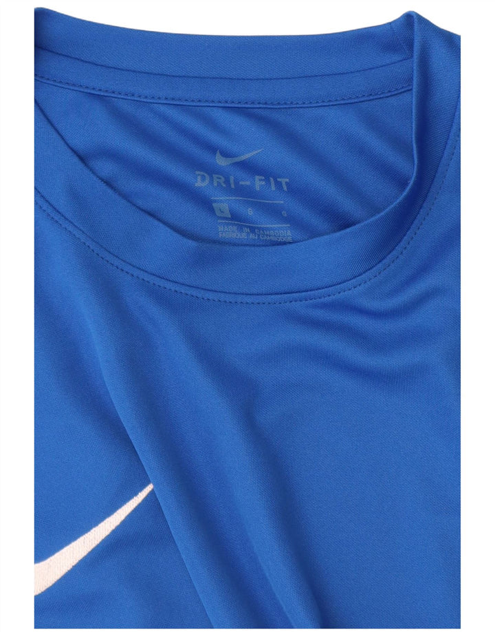 Camiseta Nike Masculina Dri Fit Top Grande Azul