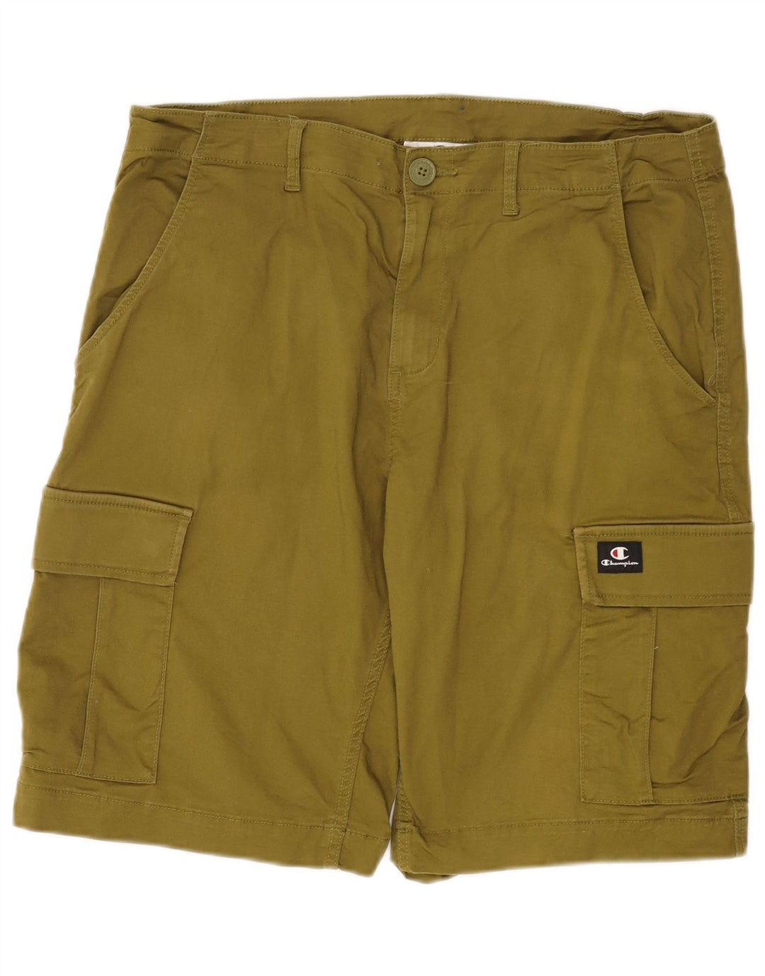 Shorts cargo masculino Champion XL W38 algodão cáqui