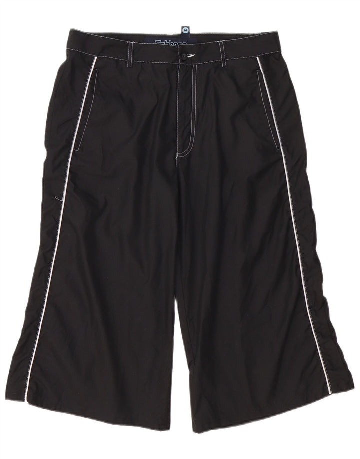 Bermuda masculina FISHBONE média W30 poliéster preto