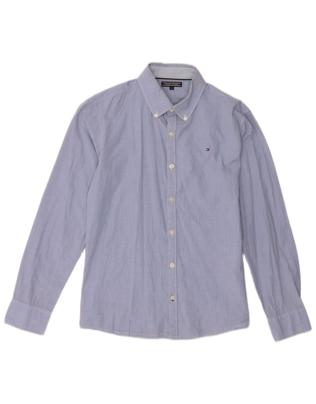 Camisa Tommy Hilfiger Menino 14-15 Anos Azul Guingão