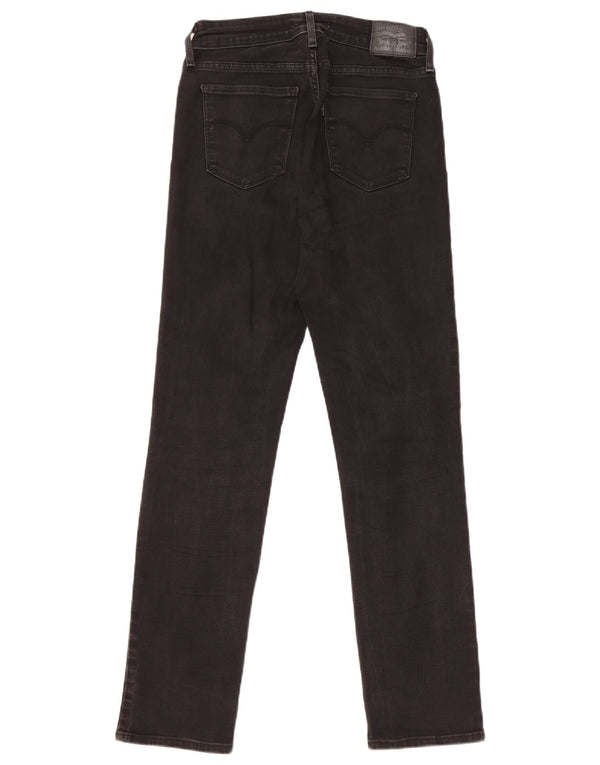 Calça jeans feminina Levi's 712 Slim W27 L30 algodão preto