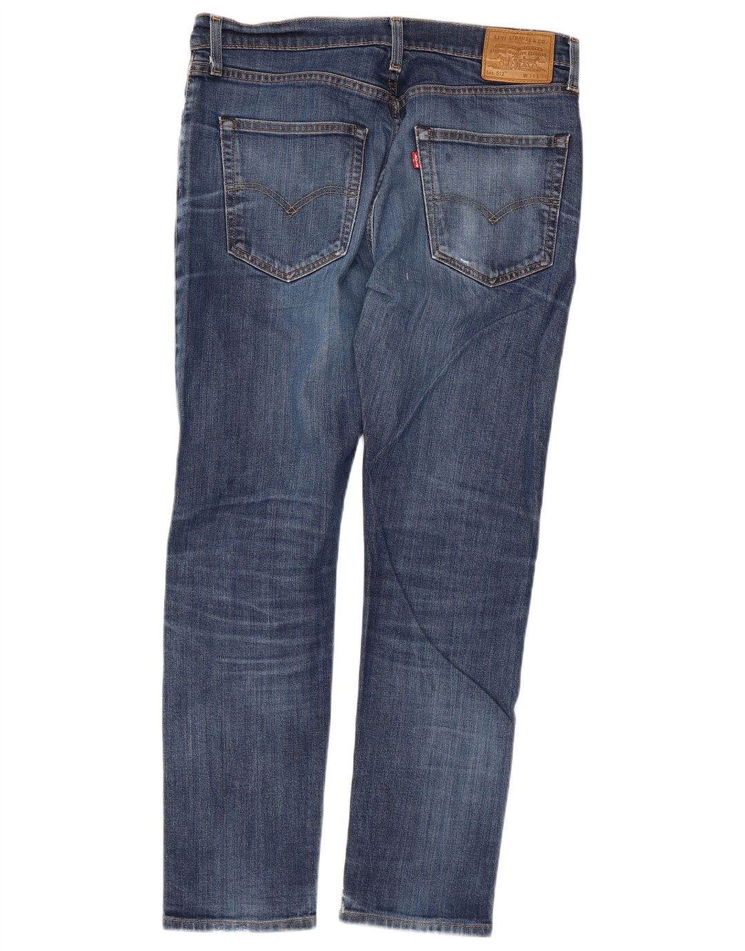 Calça jeans masculina Levi's 512 Slim Tapered W34 L28 azul marinho