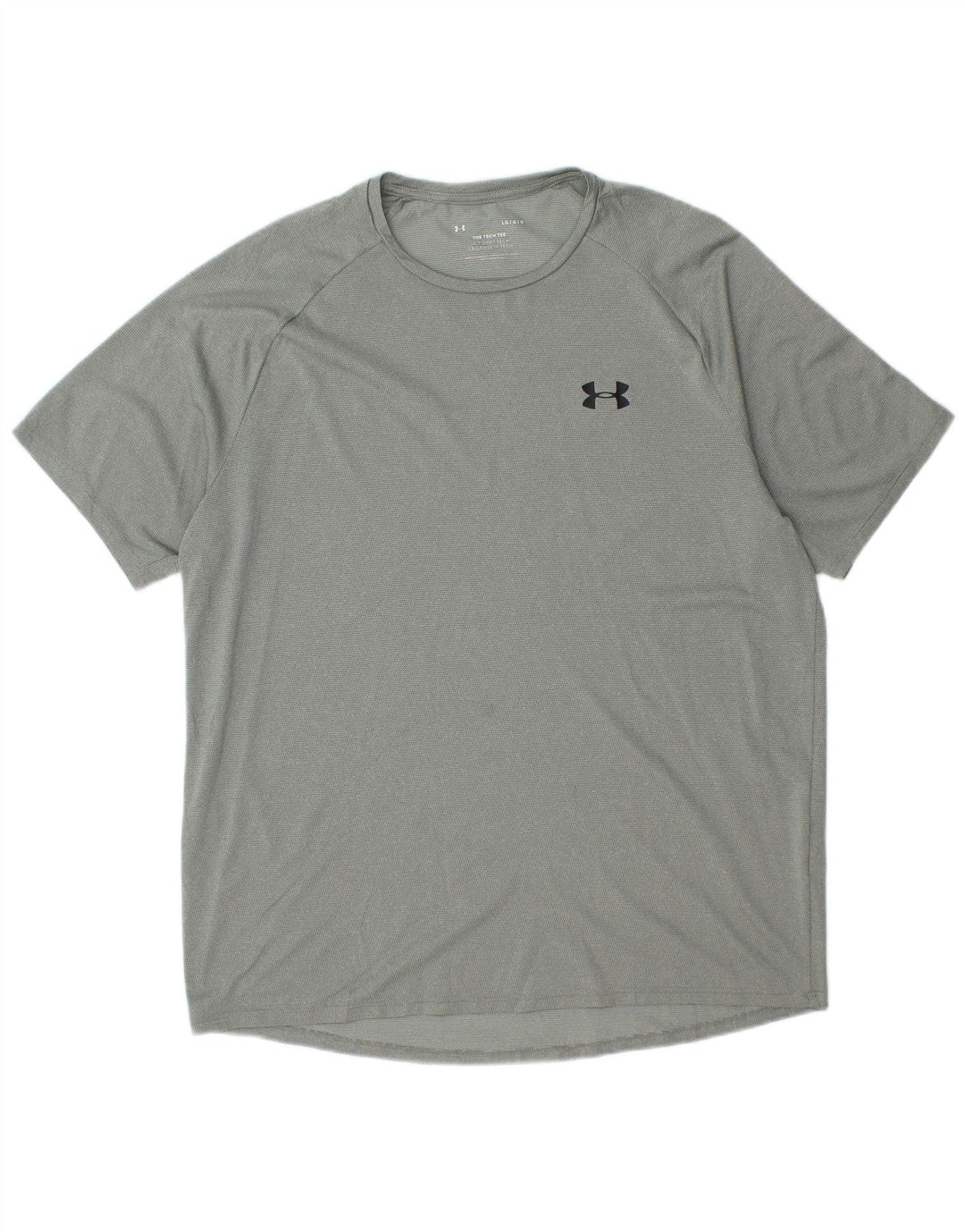 Camiseta masculina UNDER ARMOUR grande poliéster verde