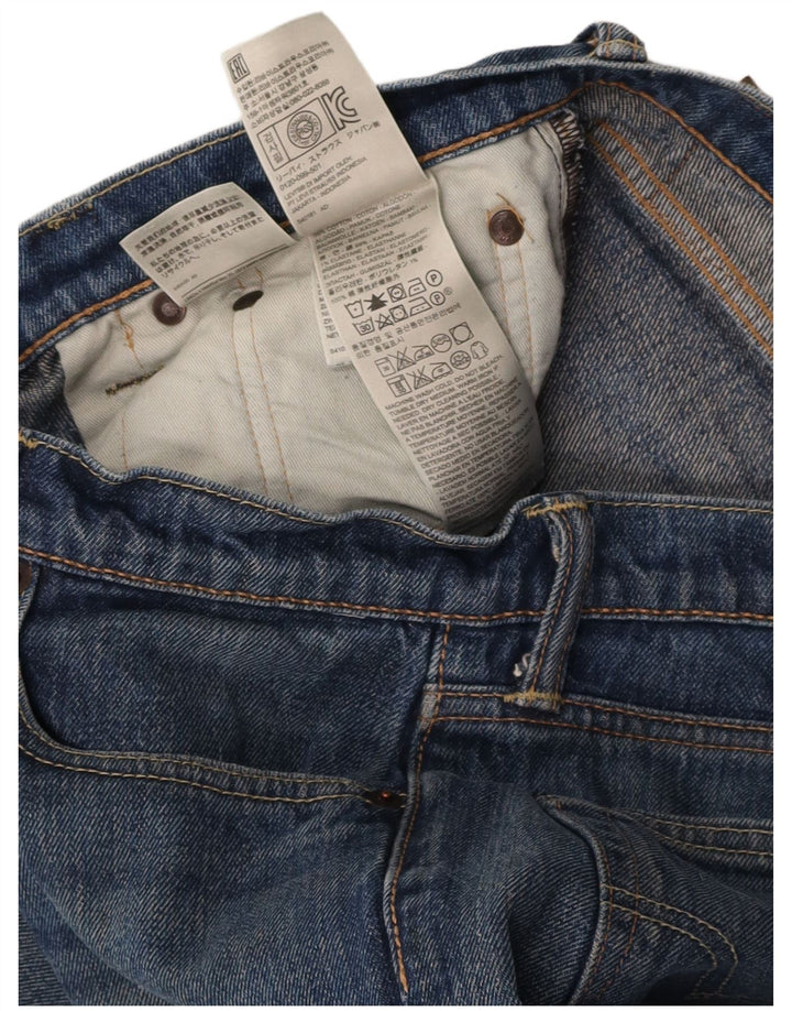 LEVI'S Masculino 511 Slim Jeans W33 L34 Azul Algodão