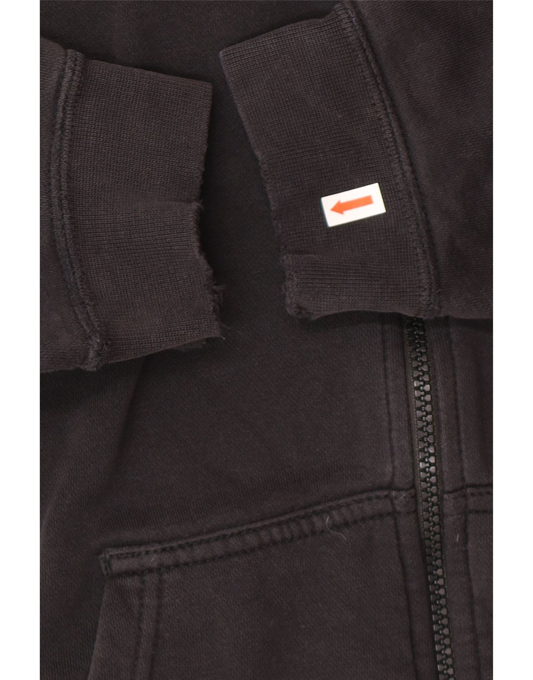 Suéter Nike Masculino Zip com Capuz Pequeno Algodão Preto