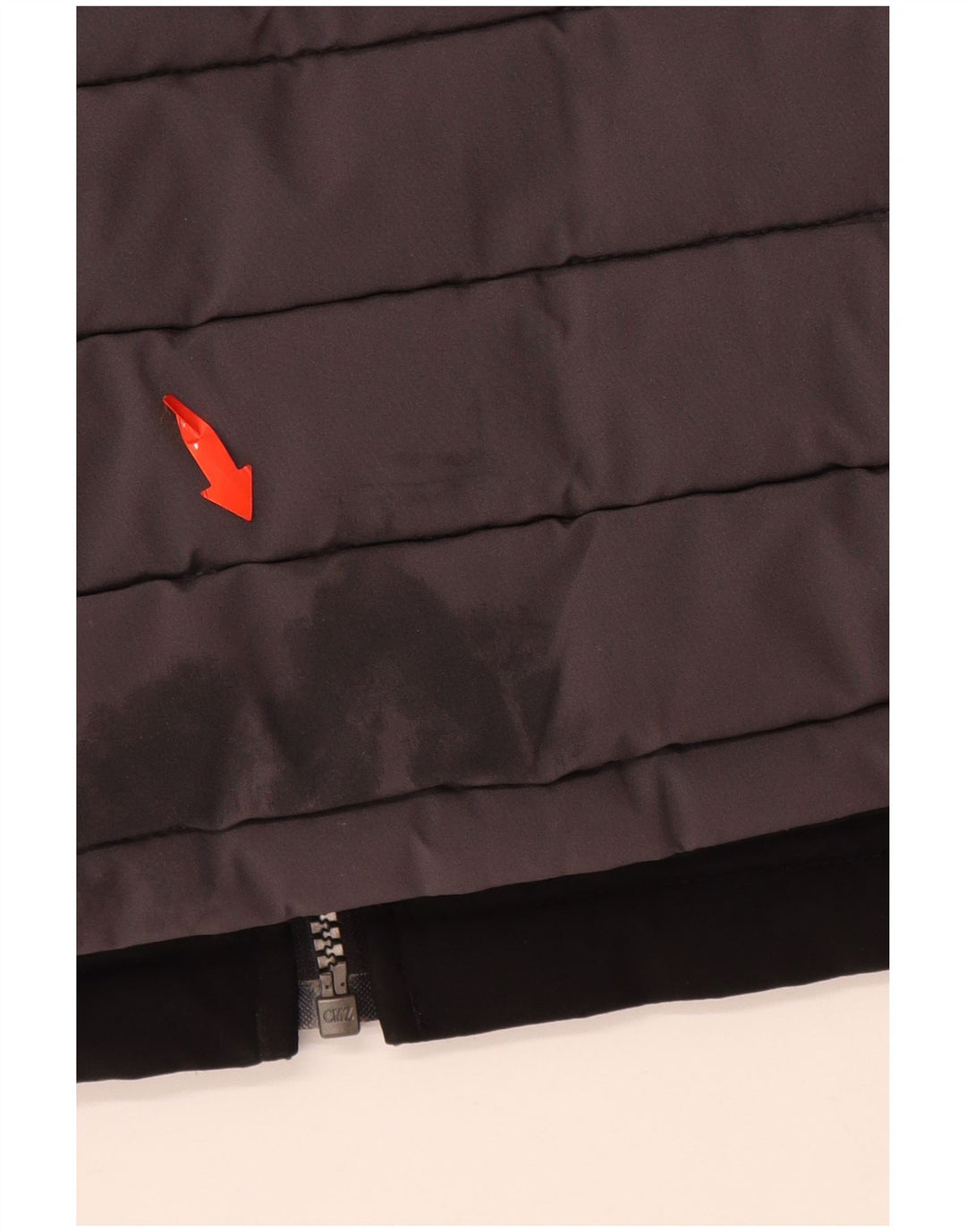 Jaqueta acolchoada reversível masculina NAUTICA UK 40 grande poliéster preto