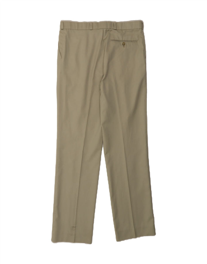 ST. BERNARD Mens Pegged Chino Trousers W34 L33  Beige Polyester Vintage St. Bernard and Second-Hand St. Bernard from Messina Hembry 